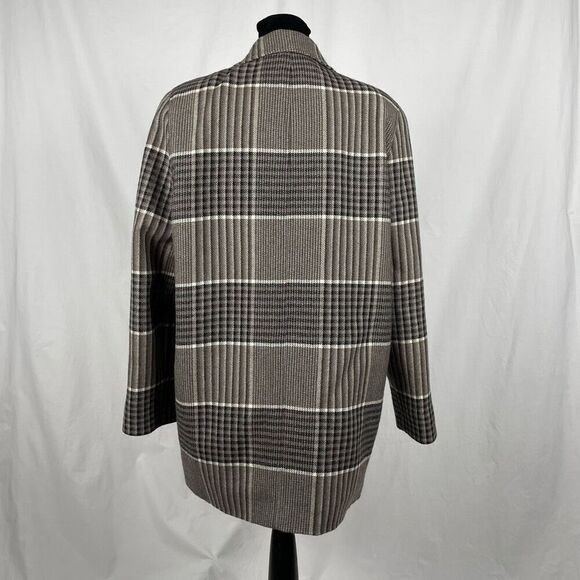 Vintage Jaeger Plaid 100% Wool Double Breasted Sports Coat - Women’s 8 - Picture 2 of 8